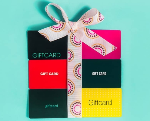 Branded gift cards