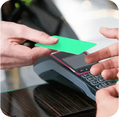 Hand Holdind Card