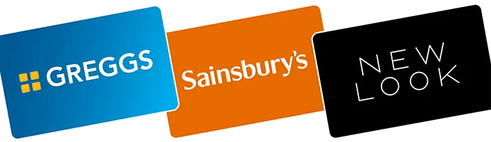 Greggs, Sainsburys, New Look